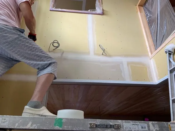 逗子市にてドライウォール施工を行いました