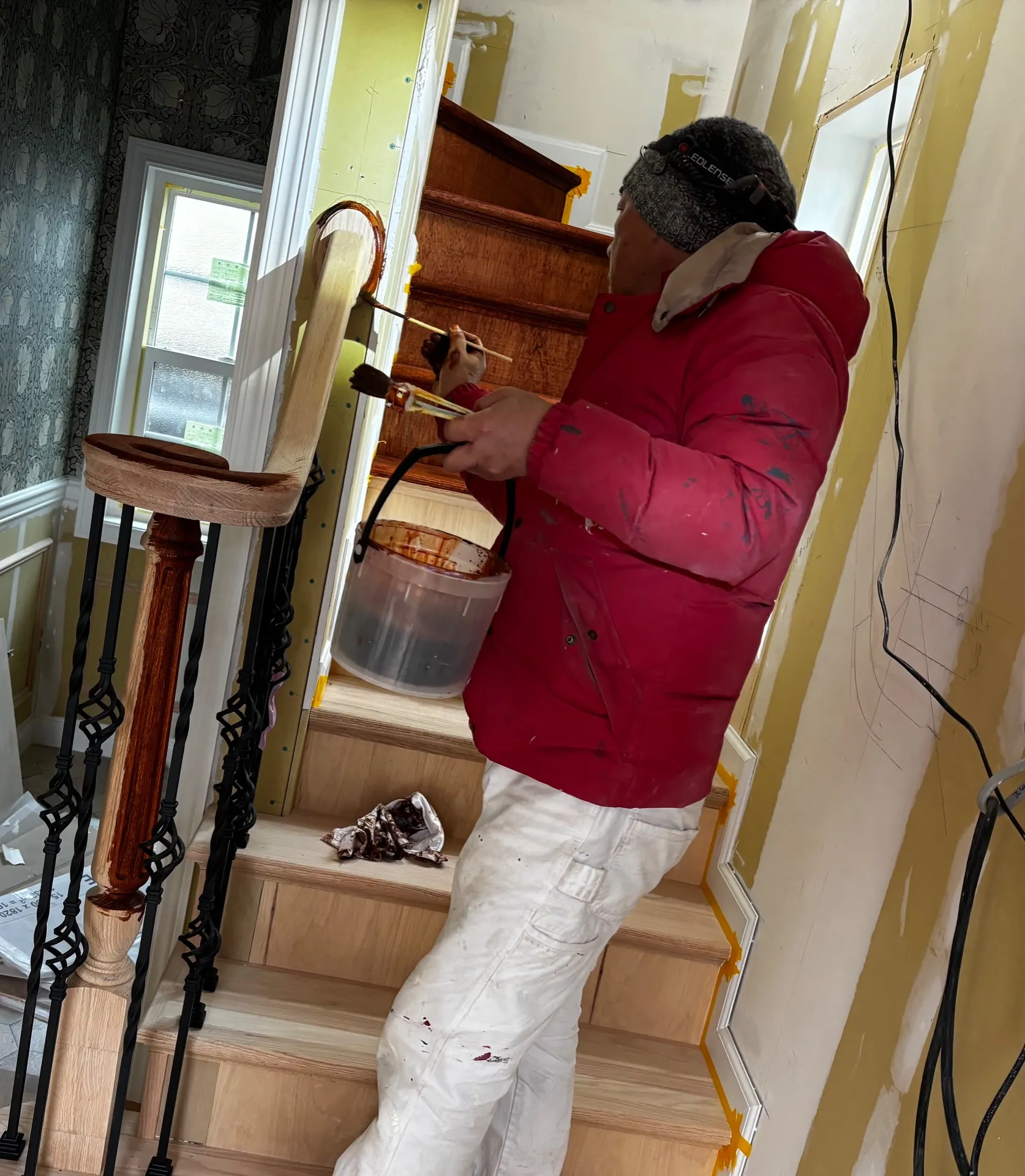 鎌倉市で内部階段塗装をしました！