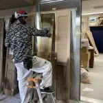 鎌倉市のデザイナーズマンションのリノベーションをしてます！